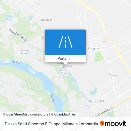Mappa Piazza Santi Giacomo E Filippo