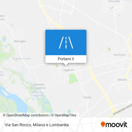 Mappa Via San Rocco