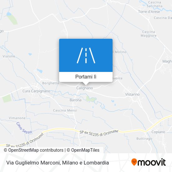 Mappa Via Guglielmo Marconi
