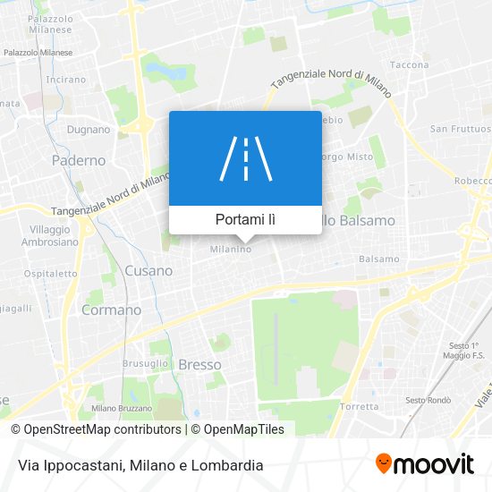 Mappa Via Ippocastani