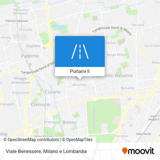 Mappa Viale Benessere