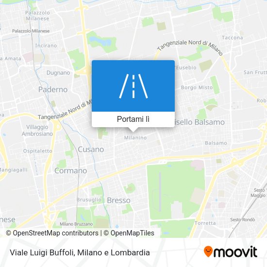 Mappa Viale Luigi Buffoli