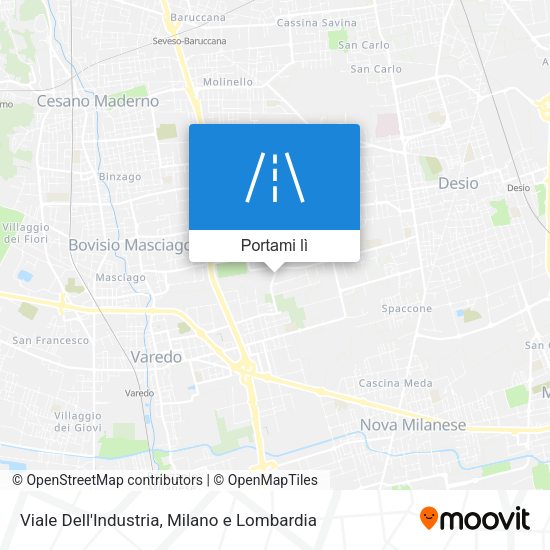 Mappa Viale Dell'Industria