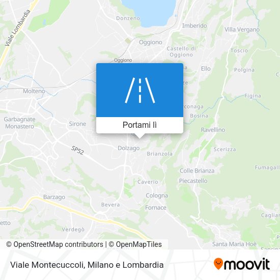 Mappa Viale Montecuccoli