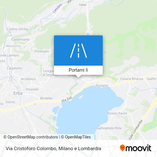 Mappa Via Cristoforo Colombo