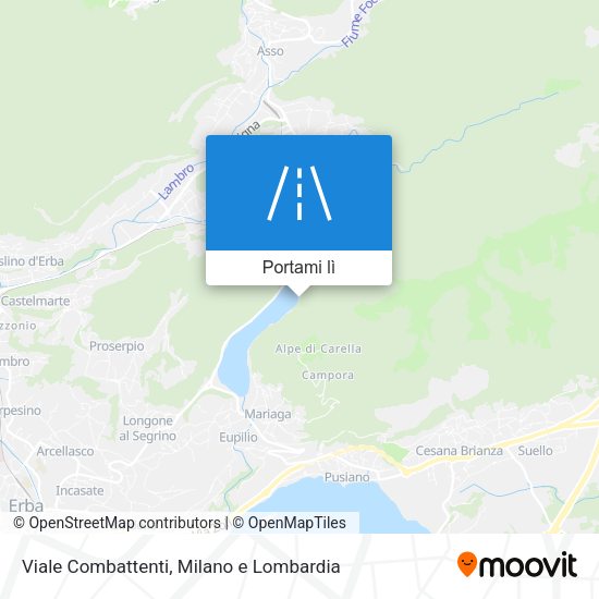 Mappa Viale Combattenti
