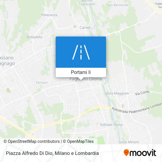 Mappa Piazza Alfredo Di Dio
