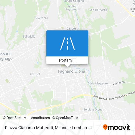 Mappa Piazza Giacomo Matteotti