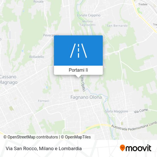 Mappa Via San Rocco
