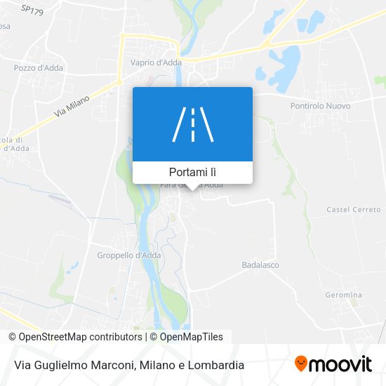 Mappa Via Guglielmo Marconi