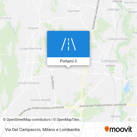 Mappa Via Del Campaccio