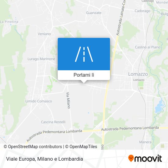 Mappa Viale Europa