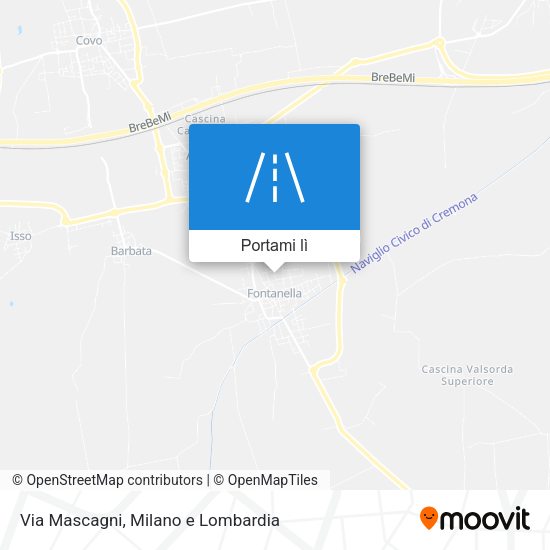 Mappa Via Mascagni