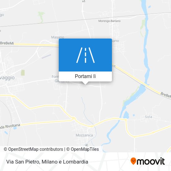 Mappa Via San Pietro