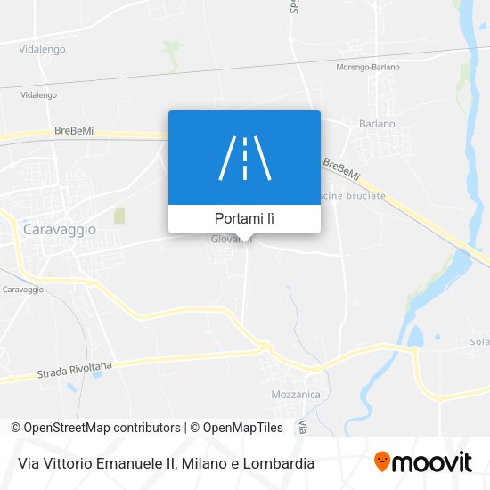 Mappa Via Vittorio Emanuele II
