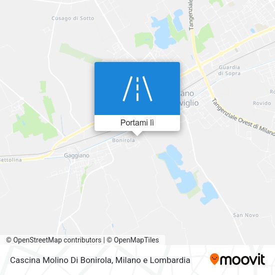 Mappa Cascina Molino Di Bonirola