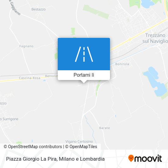 Mappa Piazza Giorgio La Pira