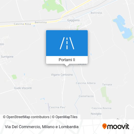 Mappa Via Del Commercio