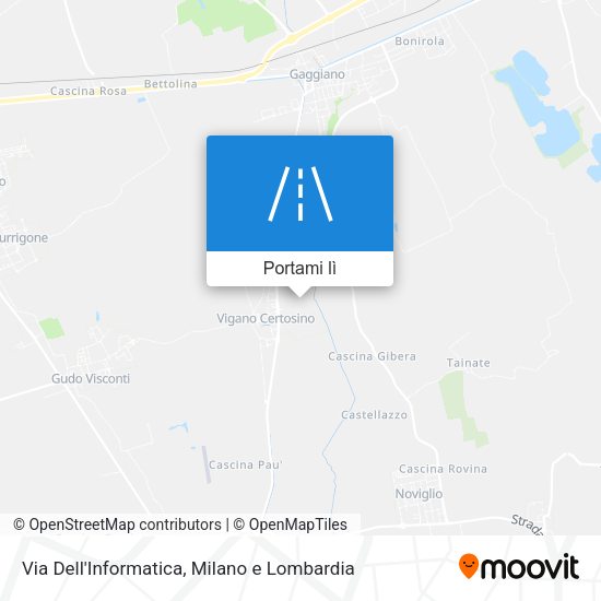 Mappa Via Dell'Informatica