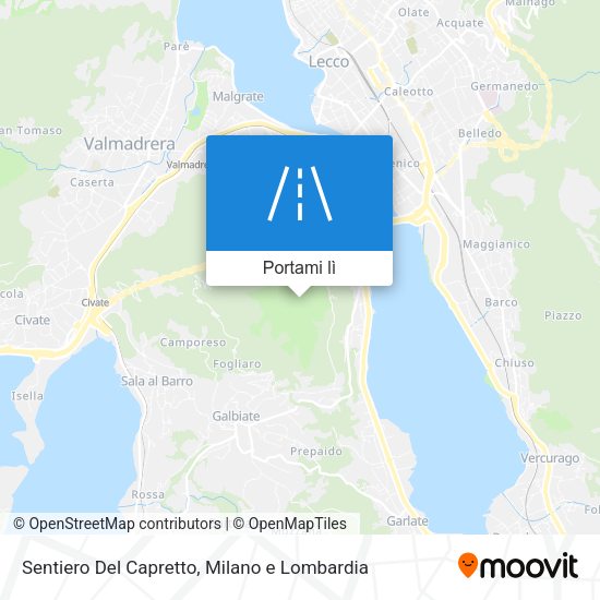 Mappa Sentiero Del Capretto