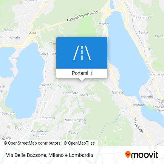 Mappa Via Delle Bazzone
