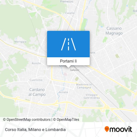Mappa Corso Italia
