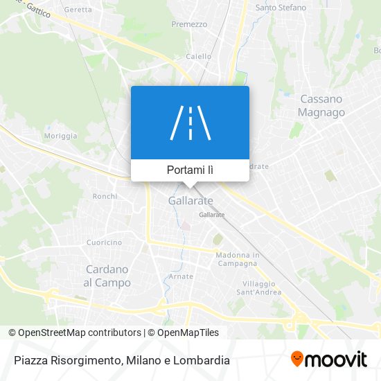 Mappa Piazza Risorgimento