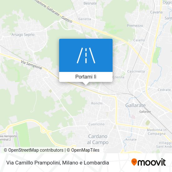Mappa Via Camillo Prampolini