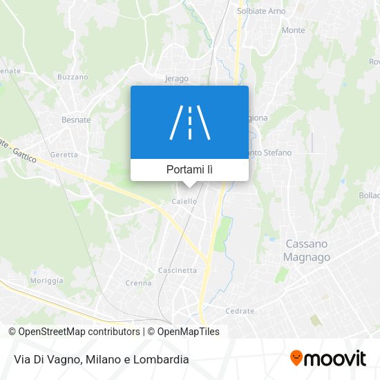 Mappa Via Di Vagno