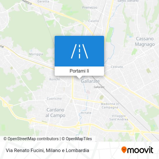 Mappa Via Renato Fucini