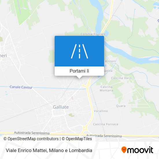 Mappa Viale Enrico Mattei