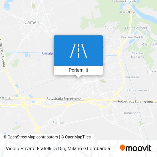 Mappa Vicolo Privato Fratelli Di Dio