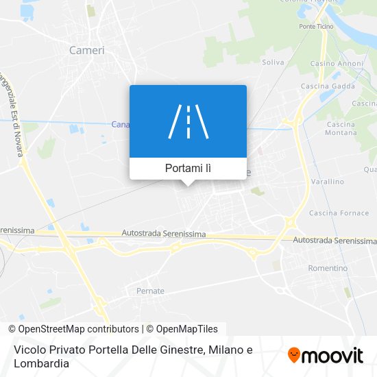 Mappa Vicolo Privato Portella Delle Ginestre