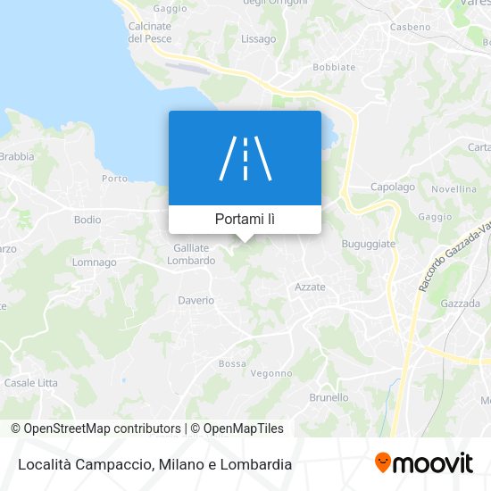 Mappa Località Campaccio