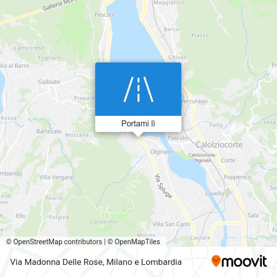 Mappa Via Madonna Delle Rose