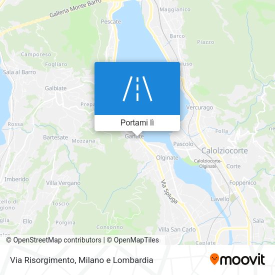 Mappa Via Risorgimento