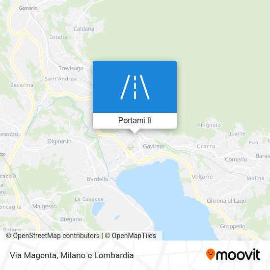 Mappa Via Magenta