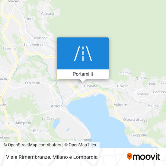 Mappa Viale Rimembranze