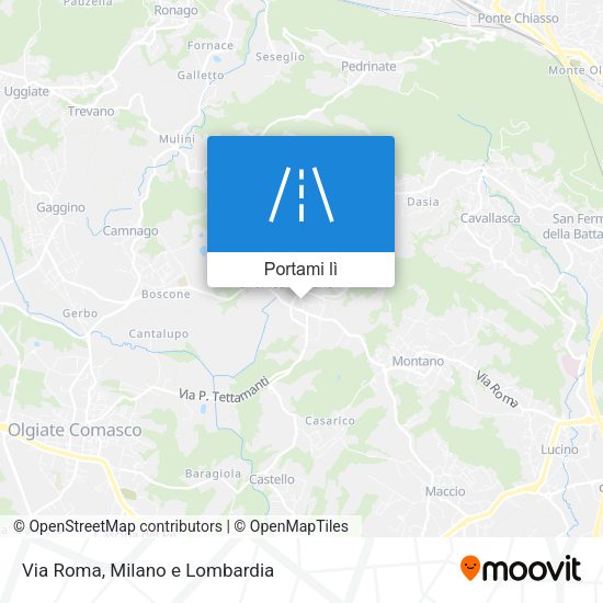 Mappa Via Roma