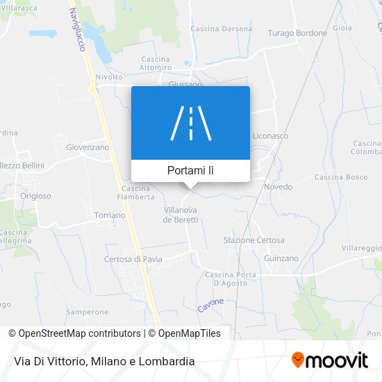 Mappa Via Di Vittorio