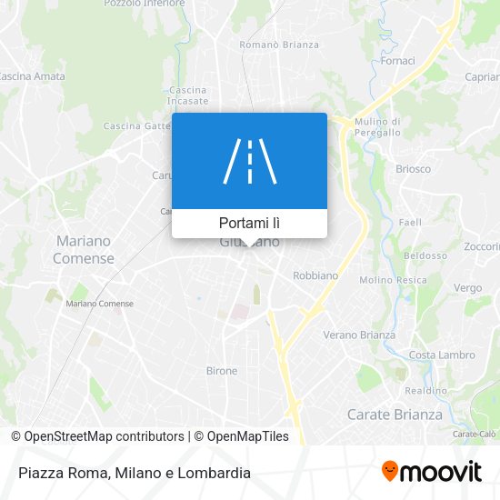 Mappa Piazza Roma