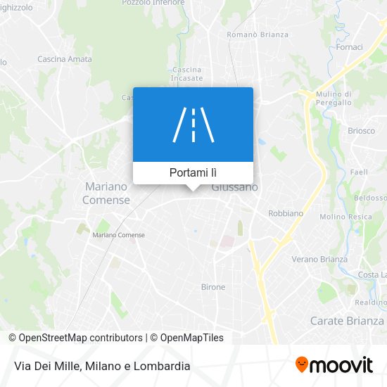 Mappa Via Dei Mille