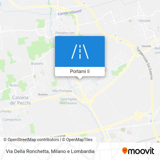 Mappa Via Della Ronchetta