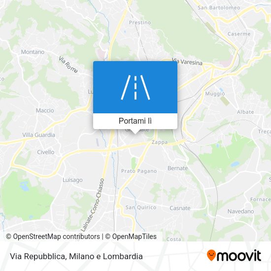 Mappa Via Repubblica