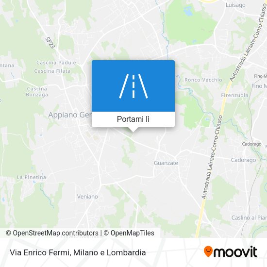 Mappa Via Enrico Fermi