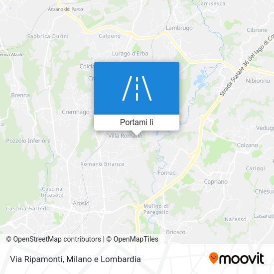 Mappa Via Ripamonti