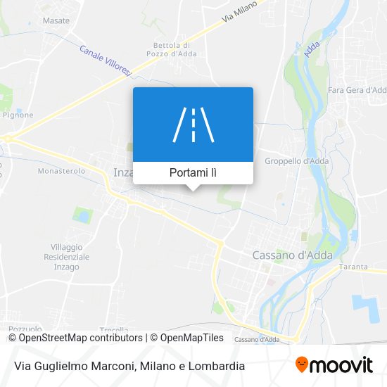 Mappa Via Guglielmo Marconi