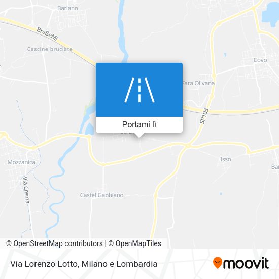 Mappa Via Lorenzo Lotto