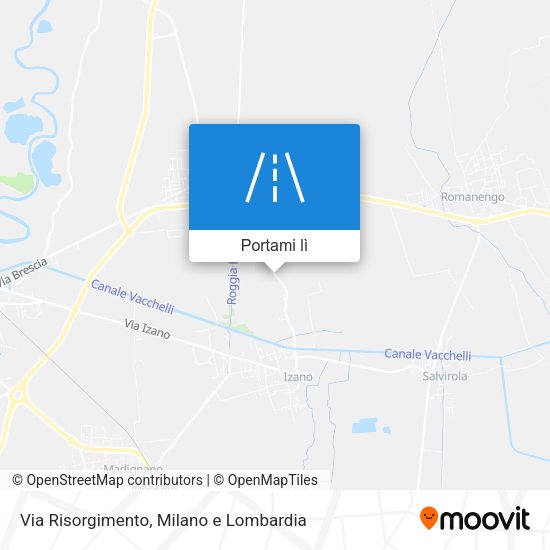 Mappa Via Risorgimento