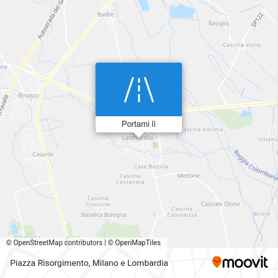 Mappa Piazza Risorgimento